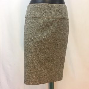 Badgley Mischka Tweed Pencil Skirt Size 6